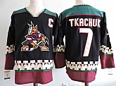 Phoenix Coyotes #7 Keith Tkachuk Black CCM Stitched NHL Jersey,baseball caps,new era cap wholesale,wholesale hats